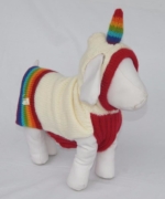 D010 Rainbow Unicorn Dog Sweaters
